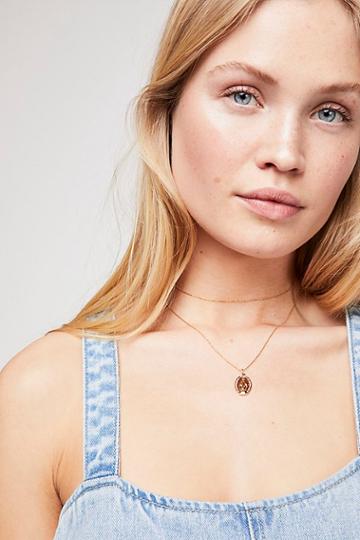 Valentina Layered Necklace By Five And Two At Free People